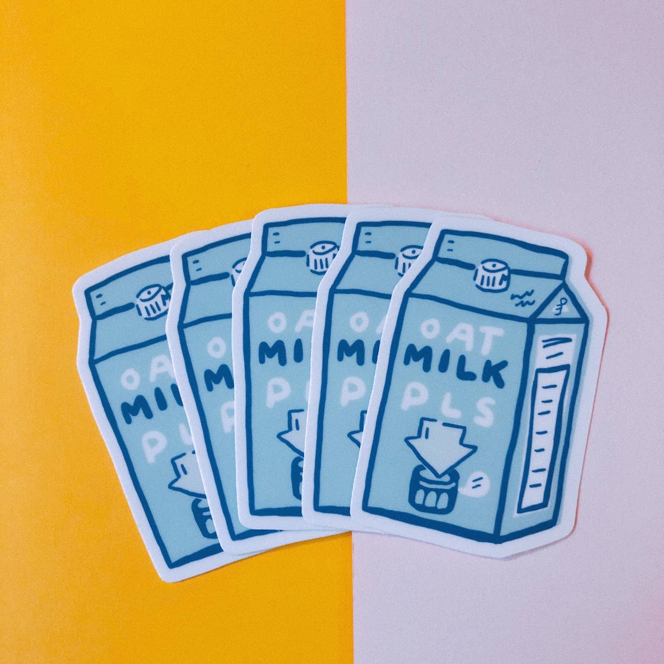 Oat Milk Sticker