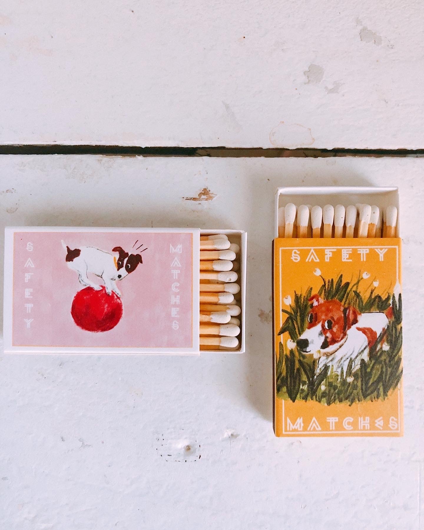 Cute Dog Decorative Safety Matches