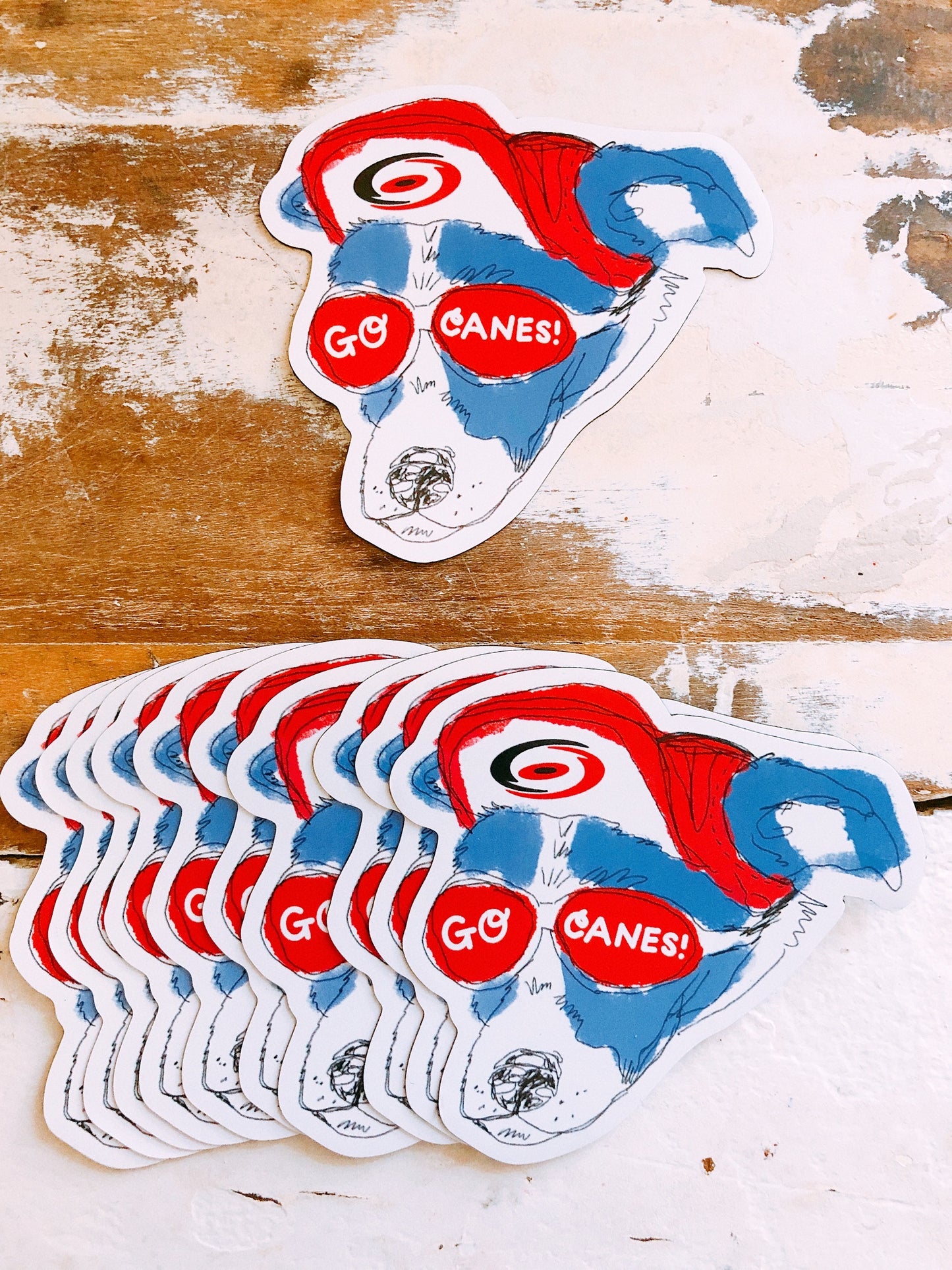 Carolina Hurricanes Cute Dog Magnet
