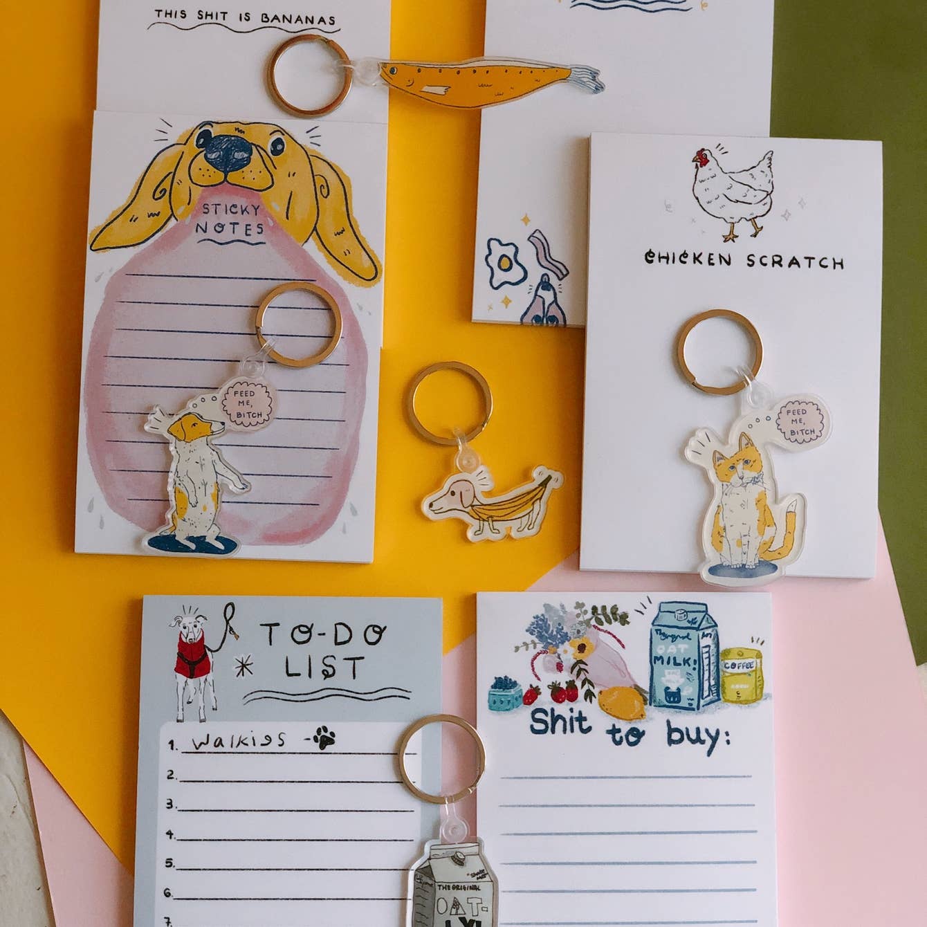 To Do(g) List walkies notepad