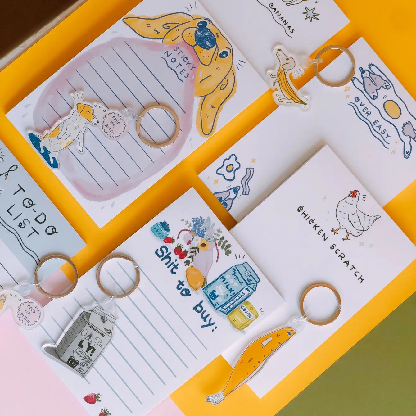 NEW! "Shit to buy" Notepad