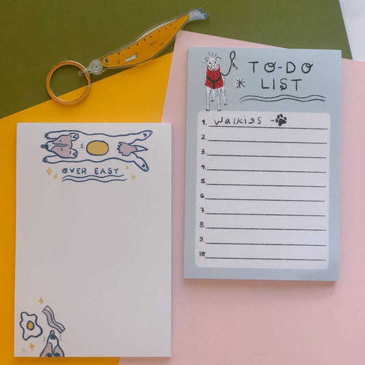 To Do(g) List walkies notepad