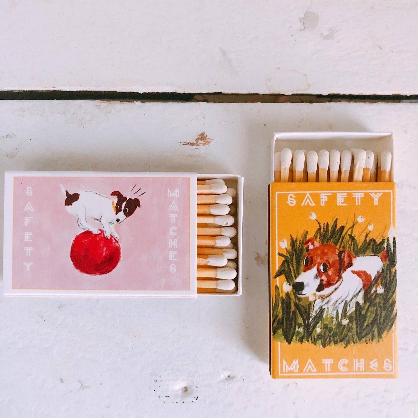 NEW! Cute Dog Decorative Safety Matches